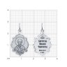 Подвеска из серебра (Арт.94-132-02204-4)
