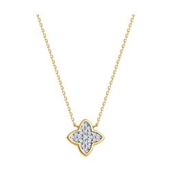 Колье из золота с фианитами (Арт.070587)