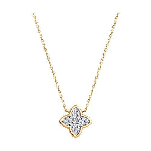 Колье из золота с фианитами (Арт.070587)