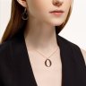 Серьги из золочёного серебра (Арт.93-121-01631-1)