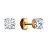 Серьги из золота с фианитами (Арт.51-122-02090-1)