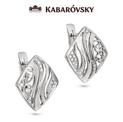 Серьги Кабаровский (Арт.12-072-8100)