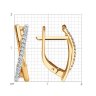 Серьги из золота с бриллиантами (Арт.51-220-01888-1)
