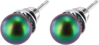 Серьги серебряные с жемчугом «Beautiful 25S» Rivoli (арт.AAS-13-8-25-S)
