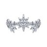 Кольцо из серебра с фианитами (Арт.94014085)