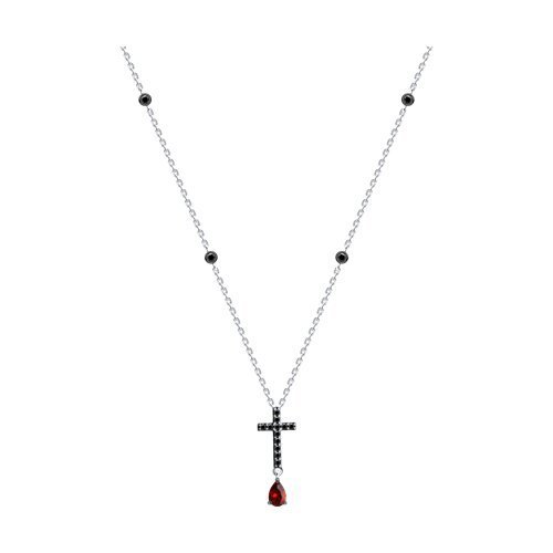 Колье из серебра с фианитами (Арт.94071003)