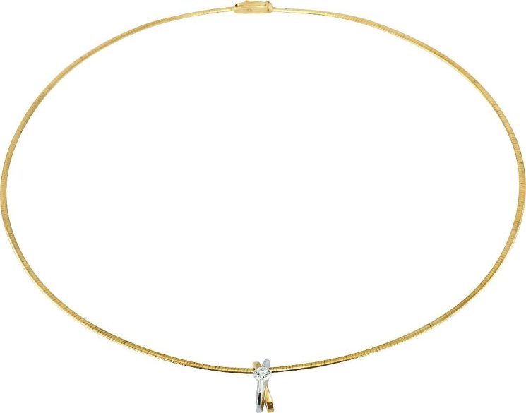 Ожерелье из золота с бриллиантом (Арт.dx501xb2)