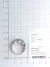 Серебряное кольцо с марказитом TEOSA HR-524-MAC