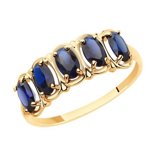 Кольцо золотое пробы 585 (Арт.715444)