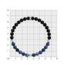 Браслет из серебра с поделочными вставками (Арт.83050057)