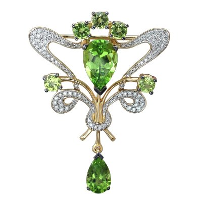 Брошь Эстет (Арт.01sh640121-3)