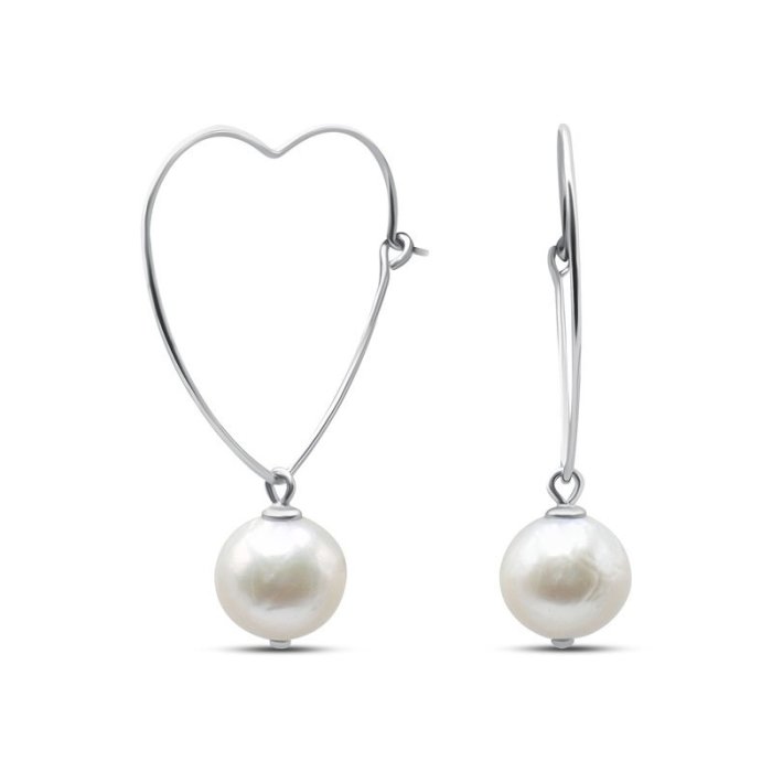 Серьги Серебряные крылья (Арт.0221114166a_zhemchugkult)