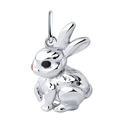 Подвеска из серебра с эмалью (Арт.94033048)