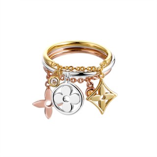 Кольцо серебряное с фианитами «Trendy Charms» Fresh Jewelry (арт.CZ-R03995-X-WLG-X-X-X)