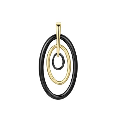 Кулон из серебра с керамикой (Арт.tc-p00045-b-l-x-x-x)