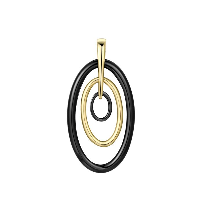 Кулон из серебра с керамикой (Арт.tc-p00045-b-l-x-x-x)