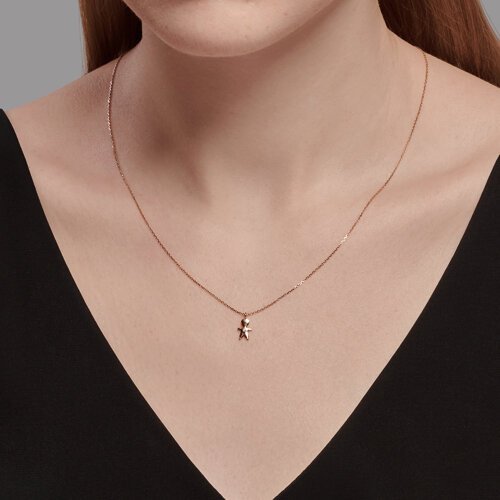 Колье из золота с фианитом (Арт.070588)