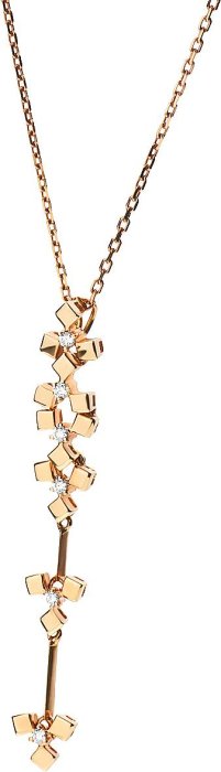 Ожерелье из золота с бриллиантом (Арт.16cltpg)