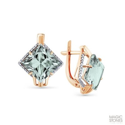 Серьги Magic stones (Арт.02-2-697-0601-011)