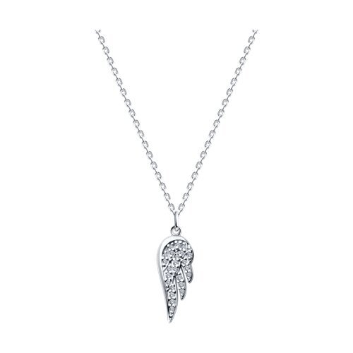 Колье из серебра с фианитами (Арт.94071006)