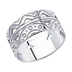 Кольцо из серебра (Арт.94013101)