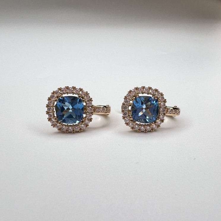 Серьги Эстет (Арт.01s3115438-3)