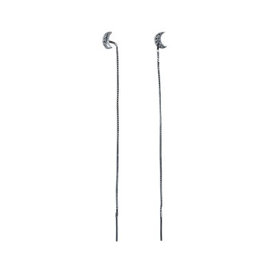 Серьги Серебряные крылья (Арт.022027919a_kubcirkonii)