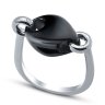 Кольцо Серебряные крылья (Арт.21sr2443b-130_keramika)