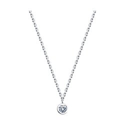 Колье из серебра с фианитом (Арт.94070053)