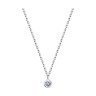 Колье из серебра с фианитом (Арт.94070053)