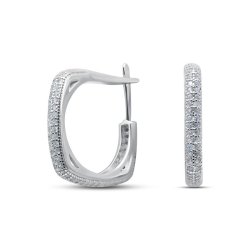 Серьги Серебряные крылья (Арт.2211321748a_kubcirkonii)