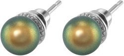 Серьги из серебра с жемчугом (Арт.aas-13-8-26-s)