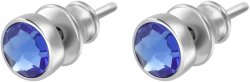 Серьги из серебра с кристаллом swarovski (Арт.bds-5-ss20-34-s)