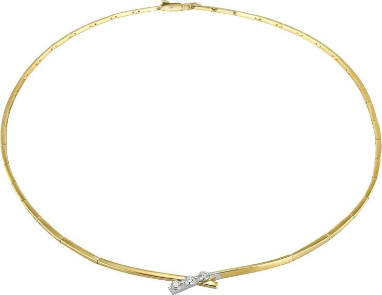 Ожерелье из золота с бриллиантом (Арт.dx511xb2)