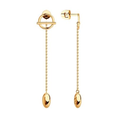 Серьги из золота (Арт.029549)