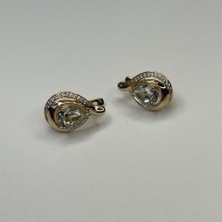 Серьги Эстет (Арт.01s2115348-3)