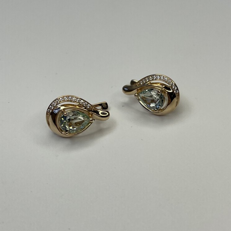 Серьги Эстет (Арт.01s2115348-3)