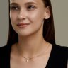 Подвеска золотая пробы 585 с миксом камней (Арт.79-30026)