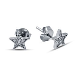 Серьги Серебряные крылья (Арт.0218417752a_kubcirkonii)