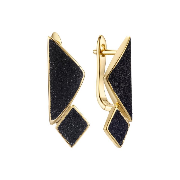 Серьги из серебра (Арт.gl-e01763-x-l-x-x-b)