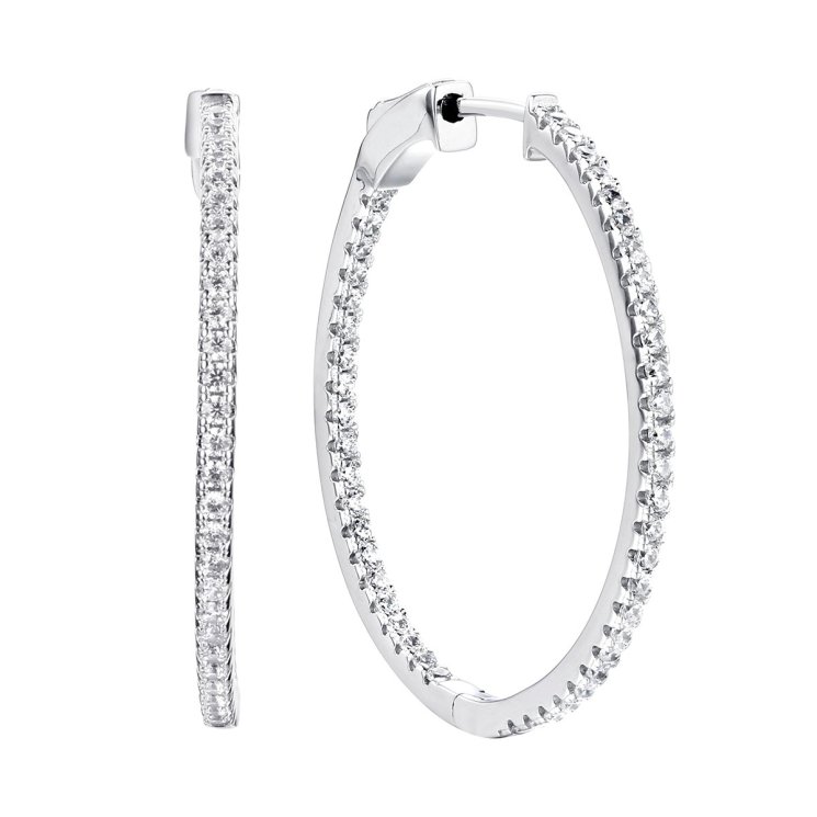 Серьги из серебра с фианитом (Арт.mp-e02596-x-w-x-x-w)