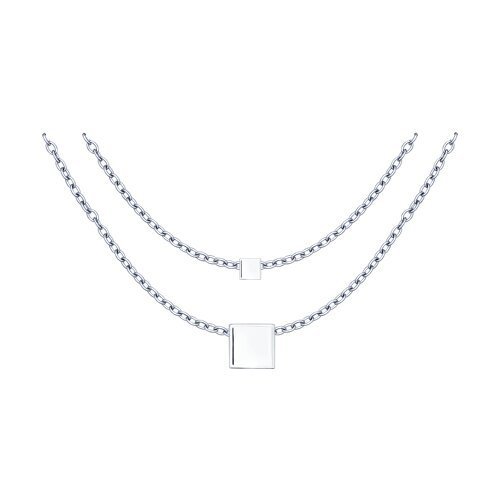 Колье из серебра (Арт.94070055)