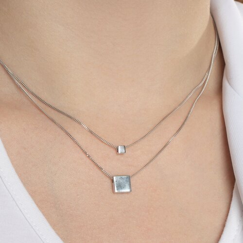 Колье из серебра (Арт.94070055)