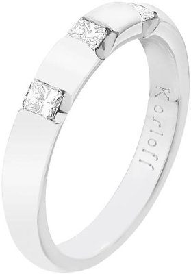 Кольцо из белого золота с бриллиантом (Арт.d31dtkog)