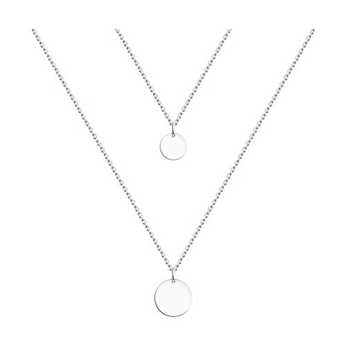 Колье из серебра (Арт.94070422)