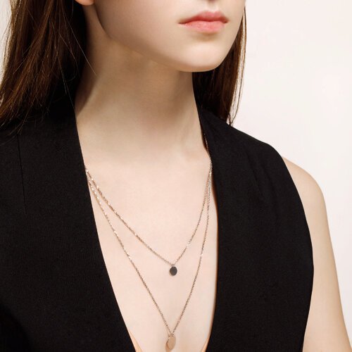 Колье из серебра (Арт.94070422)