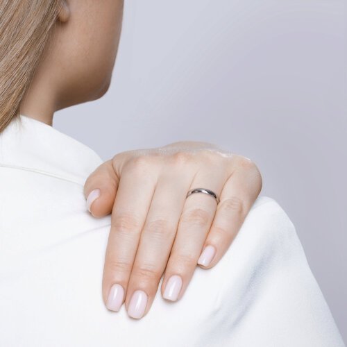 Обручальное кольцо SOKOLOV «Серебряная классика» из серебра 925 с родиевым покрытием (арт. 94-111-02090-1)