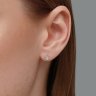 Серьги из белого золота с бриллиантами (Арт.9020051-47)