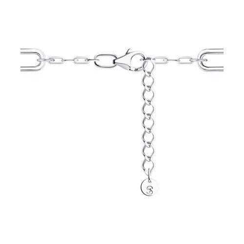 Браслет SOKOLOV «Серебряные грани с фианитами» (арт. 94051591)