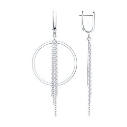 Серьги из серебра (Арт.94-121-01794-1)